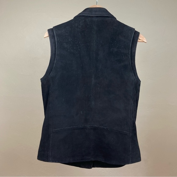 VEDA Goat Suede Moto Vest - Picture 4 of 8